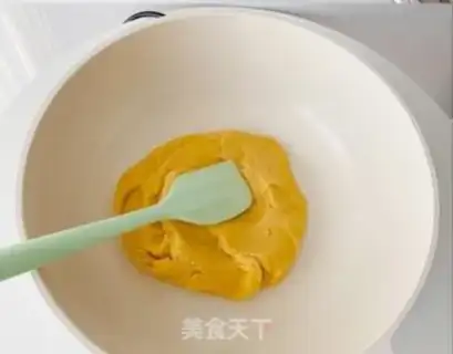 Make Green bean cake step 11