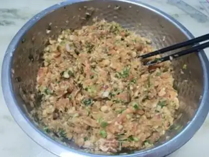 Make A radish dumpling step 10