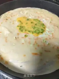 Make Onion egg waffles step 9