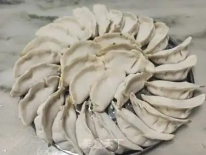 Make A radish dumpling step 12