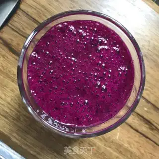 Make Blueberry flamingo juice step 7