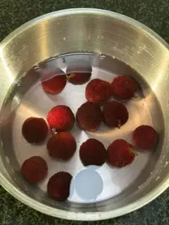 Make Peach ginger step 1