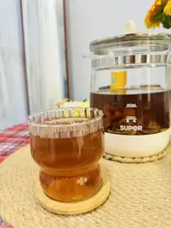 Make Potato tea: rose lilies tea step 2