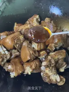 Make Dry pan pig feet step 8