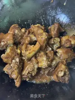 Make Dry pan pig feet step 9