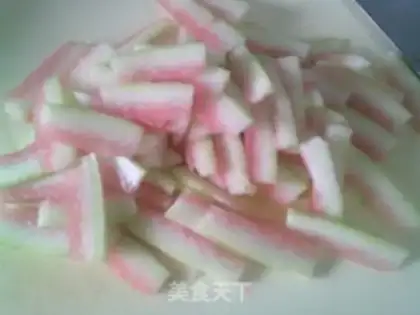 Make Shrimp board and watermelon peel step 2