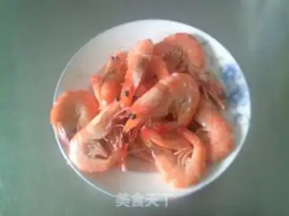 Make Shrimp board and watermelon peel step 6
