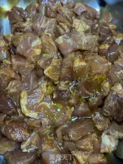 Make Garlic plum meat step 4