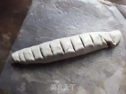Make Hands on the bean rolls step 3