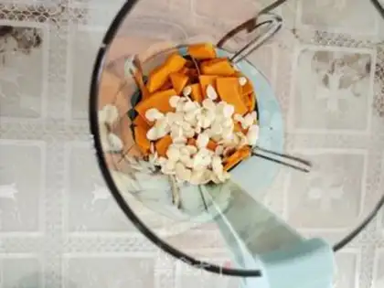 Make Pumpkin almonds step 2