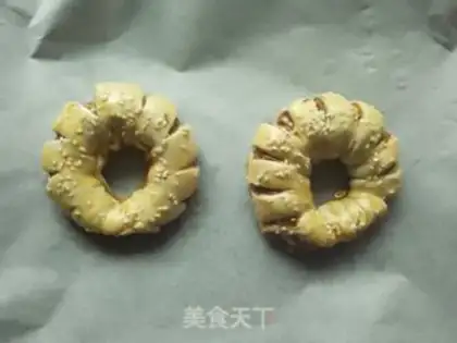 Make Hands on the bean rolls step 6
