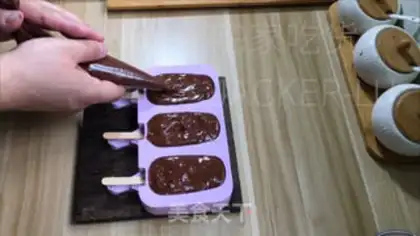 Make Black ice cream step 3