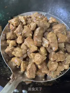 Make Garlic plum meat step 9