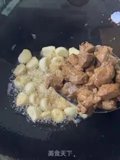 Make Garlic plum meat step 11