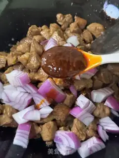 Make Garlic plum meat step 13