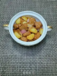 Make Garlic plum meat step 15