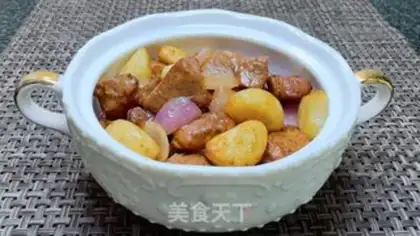 Make Garlic plum meat step 16