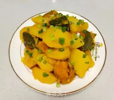 Make Pumpkin potatoes step 3