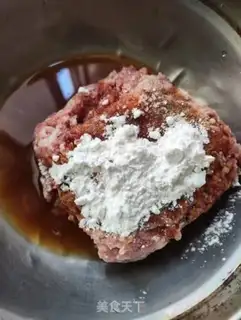 Make Steam pork balls step 1