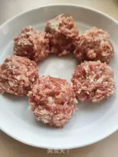 Make Steam pork balls step 2