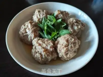 Make Steam pork balls step 4