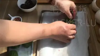 Make Tea-painted omelet cookies step 10