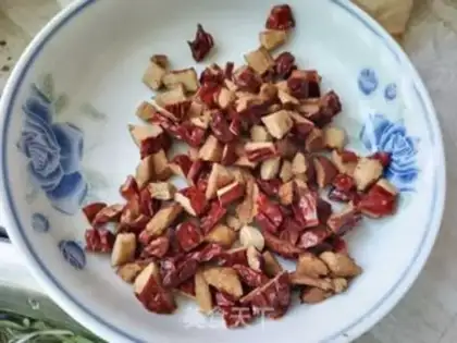 Make Red potato date buns step 0