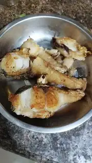 Make Red-burned fish step 1