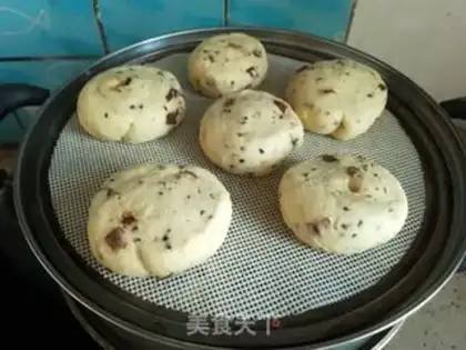 Make Red potato date buns step 10