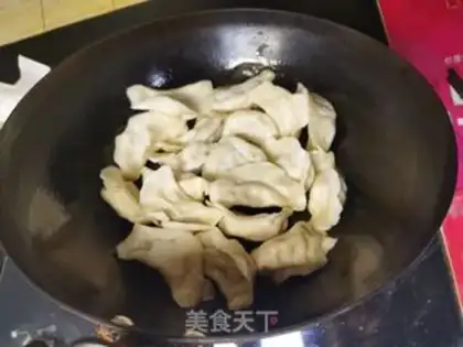Make Fried dumplings step 4