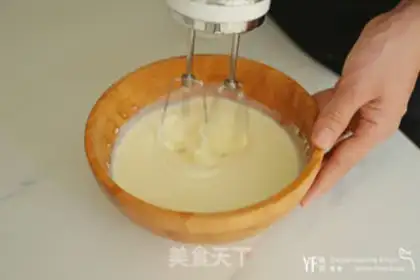 Make New Zealand oatmeal milk mousse step 4