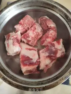 Make Chestnut ribs soup step 0