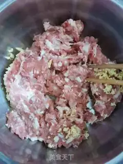 Make Cabbage dumplings step 1