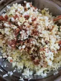 Make Cabbage dumplings step 2