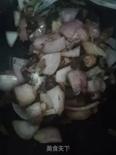 Make Onion fried mushrooms step 13