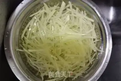 Make Weird potato silk step 3