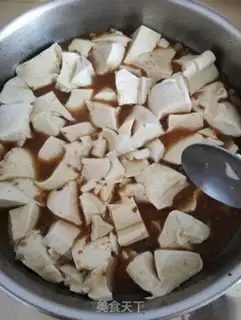 Make Soy tofu step 6