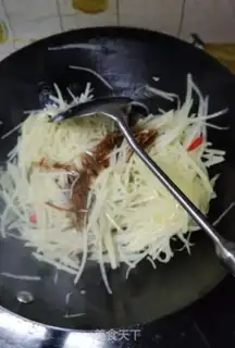 Make Weird potato silk step 7