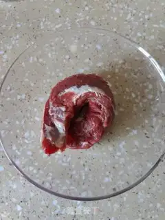 Make Roasted beef cake step 0