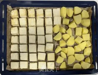 Make Tofu and potato love step 0
