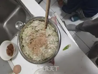Make Pork onion bun step 4