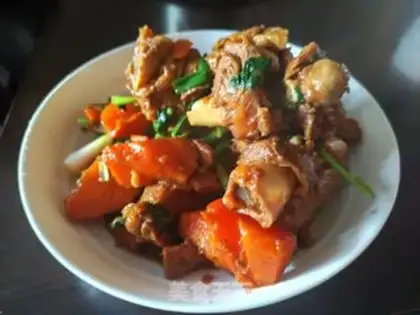 Make Carrot lamb leg step 7