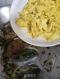 Make Egg-cooked fans step 8