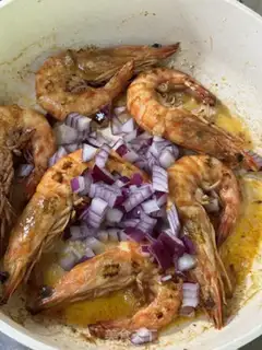 Make Butter shrimp step 6