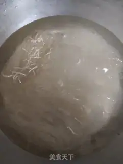 Make Egg onion fried taro fan step 2