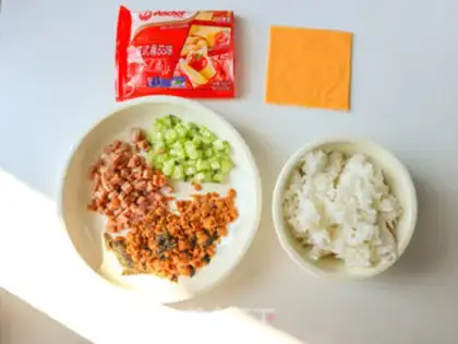 Make The cheese-cooking step 0