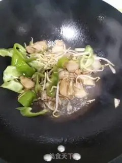 Make Mushroom tofu pork soup step 2