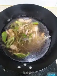 Make Mushroom tofu pork soup step 3
