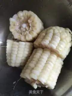 Make Corn tattered bone soup step 0