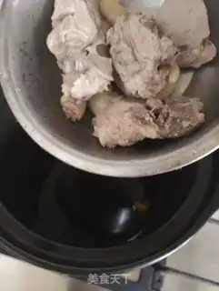 Make Corn tattered bone soup step 4